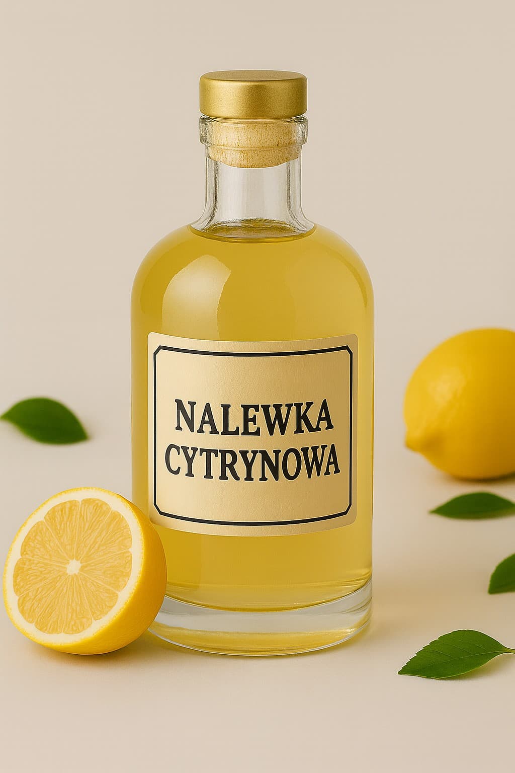Nalewka Cytrynowa (Cytrynówka) – przejrzysta i aromatyczna